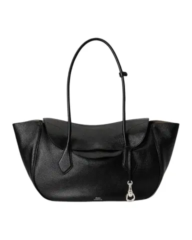 Polo Ralph Lauren Grain Leather Shoulder Bag | Thumbnail 1 Polo Ralph Lauren Grain Leather Shoulder Bag | Thumbnail 1