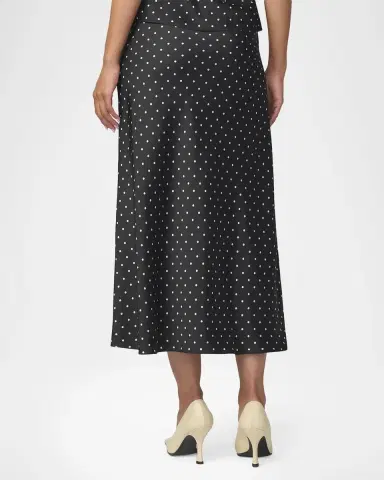 Joe's Jeans Ines Polka Dot A-Line Midi Skirt | Thumbnail 3 Joe's Jeans Ines Polka Dot A-Line Midi Skirt | Thumbnail 3