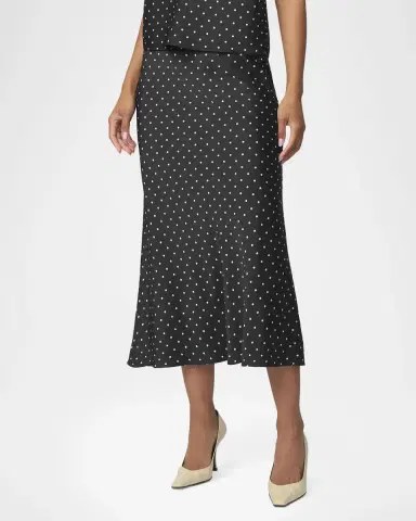 Joe's Jeans Ines Polka Dot A-Line Midi Skirt | Thumbnail 4 Joe's Jeans Ines Polka Dot A-Line Midi Skirt | Thumbnail 4