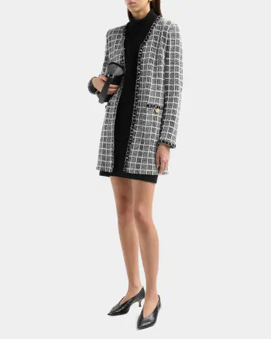 Misook Grid-Check Jacket | Thumbnail 5 Misook Grid-Check Jacket | Thumbnail 5