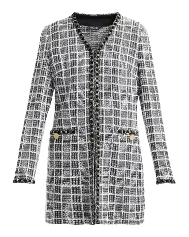 Misook Grid-Check Jacket | Thumbnail 1 Misook Grid-Check Jacket | Thumbnail 1