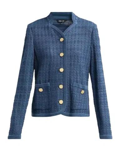 Misook Rib-Knit Jacket | Thumbnail 1 Misook Rib-Knit Jacket | Thumbnail 1