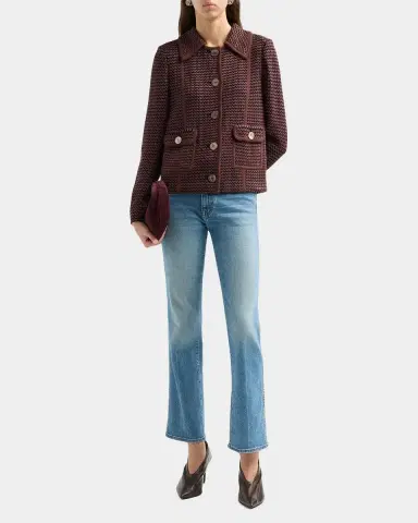 Misook Graphic Textured Knit Jacket | Thumbnail 2 Misook Graphic Textured Knit Jacket | Thumbnail 2