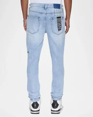 Ksubi Men's Van Winkle Kristal Logo Skinny Jeans | Thumbnail 3 Ksubi Men's Van Winkle Kristal Logo Skinny Jeans | Thumbnail 3