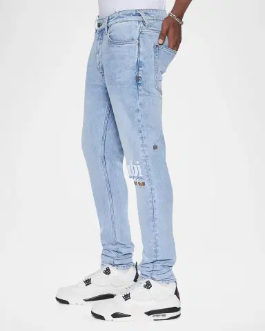 Ksubi Men's Van Winkle Kristal Logo Skinny Jeans | Thumbnail 6 Ksubi Men's Van Winkle Kristal Logo Skinny Jeans | Thumbnail 6