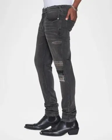 Ksubi Men's Van Winkle Graphite Racer Skinny Jeans | Thumbnail 6 Ksubi Men's Van Winkle Graphite Racer Skinny Jeans | Thumbnail 6