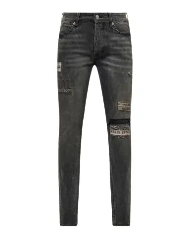 Ksubi Men's Van Winkle Graphite Racer Skinny Jeans | Thumbnail 1 Ksubi Men's Van Winkle Graphite Racer Skinny Jeans | Thumbnail 1