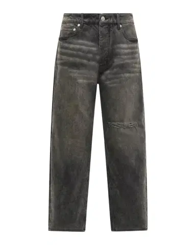 Ksubi Men's Hazlow Graphite Intruder Straight-Leg Jeans | Thumbnail 1 Ksubi Men's Hazlow Graphite Intruder Straight-Leg Jeans | Thumbnail 1