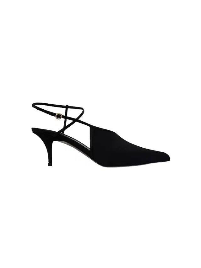 Women's Orani 65MM Crepe Slingback Heels Women's Orani 65MM Crepe Slingback Heels