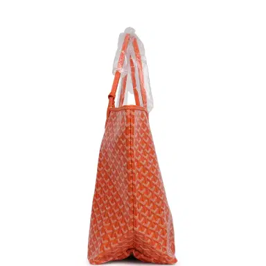 goyard Goyard Goyardine Orange Saint Louis GM Tote Bag Palladium Hardware | Thumbnail 3 goyard Goyard Goyardine Orange Saint Louis GM Tote Bag Palladium Hardware | Thumbnail 3
