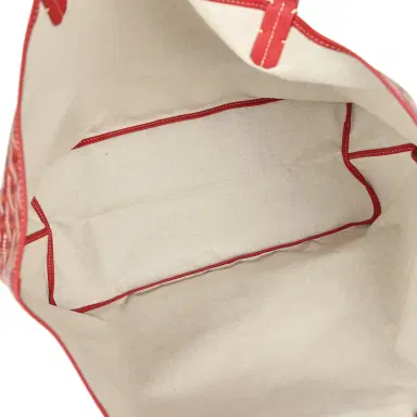 goyard Goyard Goyardine Red Saint Louis GM Tote Bag Palladium Hardware | Thumbnail 8 goyard Goyard Goyardine Red Saint Louis GM Tote Bag Palladium Hardware | Thumbnail 8