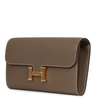 HERMÈS Hermes Constance Wallet To Go Etoupe Epsom Gold Hardware | Thumbnail 5 HERMÈS Hermes Constance Wallet To Go Etoupe Epsom Gold Hardware | Thumbnail 5