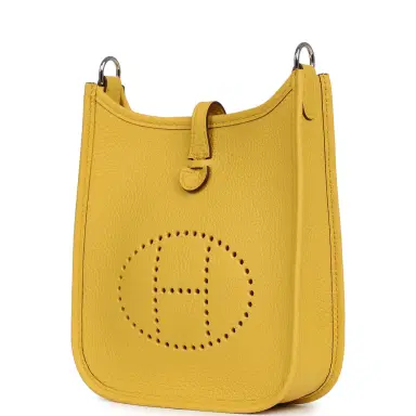 HERMÈS Hermes Evelyne TPM Sun Clemence Palladium Hardware | Thumbnail 5 HERMÈS Hermes Evelyne TPM Sun Clemence Palladium Hardware | Thumbnail 5