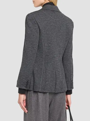 Simkhai Women's Auden Virgin Wool-Blend Blazer | Thumbnail 3 Simkhai Women's Auden Virgin Wool-Blend Blazer | Thumbnail 3