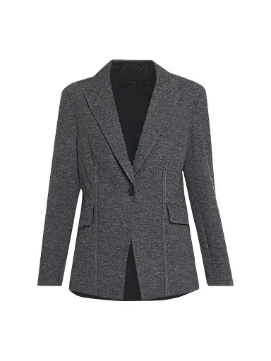 Simkhai Women's Auden Virgin Wool-Blend Blazer | Thumbnail 1 Simkhai Women's Auden Virgin Wool-Blend Blazer | Thumbnail 1