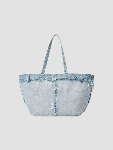 Alexander Wang Women's Punch Denim Tote Bag | Thumbnail 2 Alexander Wang Women's Punch Denim Tote Bag | Thumbnail 2