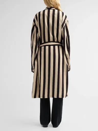 R13 Women's Striped Oversized Robe | Thumbnail 3 R13 Women's Striped Oversized Robe | Thumbnail 3