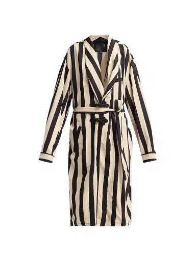R13 Women's Striped Oversized Robe | Thumbnail 1 R13 Women's Striped Oversized Robe | Thumbnail 1