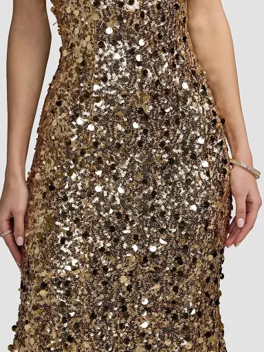 Mac Duggal Women's Sequined Mermaid Gown | Thumbnail 5 Mac Duggal Women's Sequined Mermaid Gown | Thumbnail 5