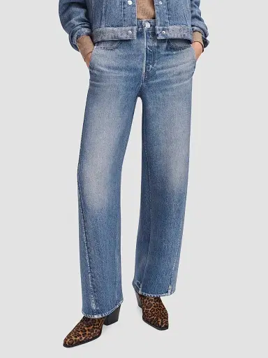 rag & bone Women's Miramar Mallow High-Rise Pants | Thumbnail 3 rag & bone Women's Miramar Mallow High-Rise Pants | Thumbnail 3