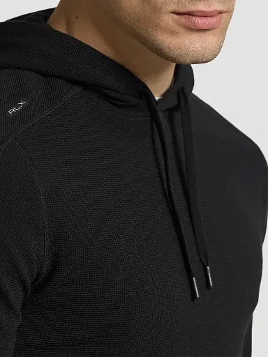 Polo Ralph Lauren Men's RLX Waffle-Knit Hoodie | Thumbnail 5 Polo Ralph Lauren Men's RLX Waffle-Knit Hoodie | Thumbnail 5