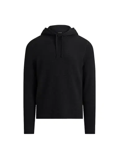 Polo Ralph Lauren Men's RLX Waffle-Knit Hoodie | Thumbnail 1 Polo Ralph Lauren Men's RLX Waffle-Knit Hoodie | Thumbnail 1