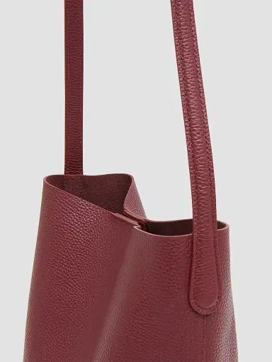 MANSUR GAVRIEL Women's Everyday Cabas Small Bucket Bag | Thumbnail 4 MANSUR GAVRIEL Women's Everyday Cabas Small Bucket Bag | Thumbnail 4