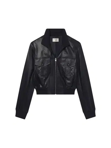 Frame Women's Ace Leather Jacket | Thumbnail 1 Frame Women's Ace Leather Jacket | Thumbnail 1