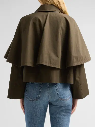 Frame Women's The Paddock Cape Jacket | Thumbnail 3 Frame Women's The Paddock Cape Jacket | Thumbnail 3