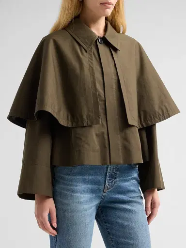 Frame Women's The Paddock Cape Jacket | Thumbnail 4 Frame Women's The Paddock Cape Jacket | Thumbnail 4