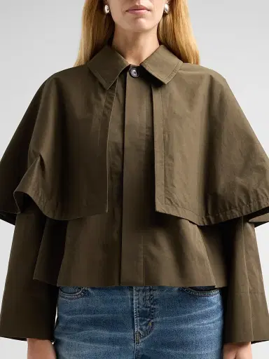 Frame Women's The Paddock Cape Jacket | Thumbnail 5 Frame Women's The Paddock Cape Jacket | Thumbnail 5