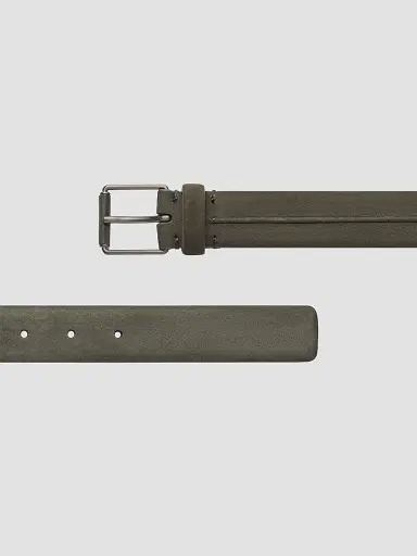 Zegna Men's Nubuck Belt | Thumbnail 3 Zegna Men's Nubuck Belt | Thumbnail 3