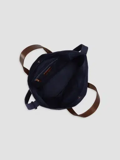 Polo Ralph Lauren Men's Polo Bear Cotton Canvas & Leather Tote | Thumbnail 6 Polo Ralph Lauren Men's Polo Bear Cotton Canvas & Leather Tote | Thumbnail 6