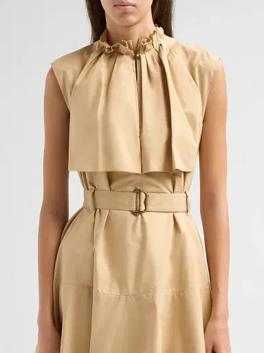 Burberry Women's Jessica Cotton Poplin Sleeveless Midi-Dress | Thumbnail 5 Burberry Women's Jessica Cotton Poplin Sleeveless Midi-Dress | Thumbnail 5
