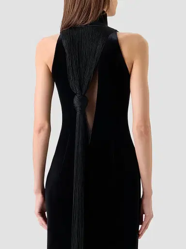 Akris Women's Velvet Halterneck Gown | Thumbnail 5 Akris Women's Velvet Halterneck Gown | Thumbnail 5