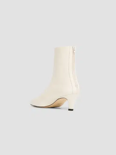 TOTEME Women's Leather Ankle Boots | Thumbnail 2 TOTEME Women's Leather Ankle Boots | Thumbnail 2