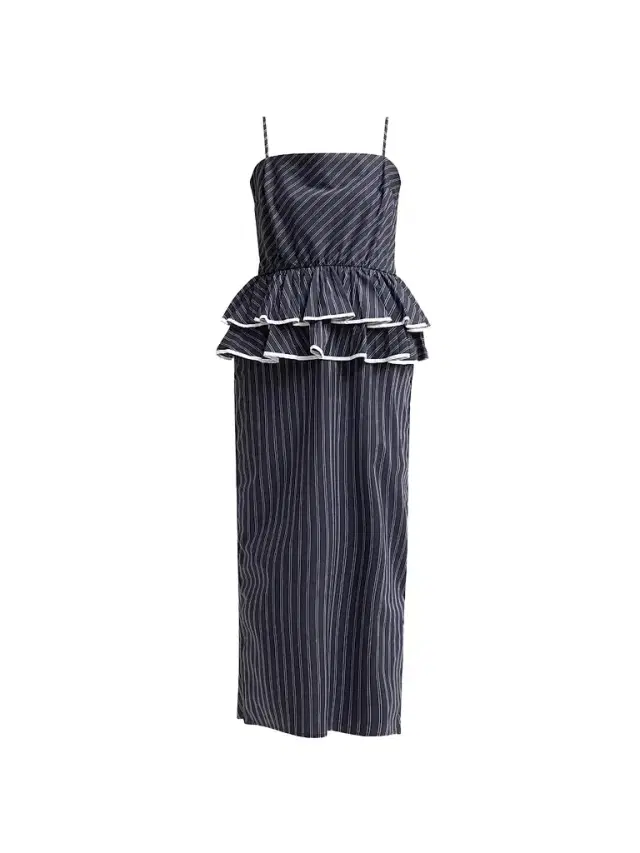 Women's Alanna Striped Cotton-Blend Midi-Dress Women's Alanna Striped Cotton-Blend Midi-Dress