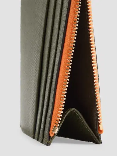 Valentino Garavani Men's Stud Up Coin Purse and Cardholder in Nylon and Grainy Calfskin | Thumbnail 5 Valentino Garavani Men's Stud Up Coin Purse and Cardholder in Nylon and Grainy Calfskin | Thumbnail 5