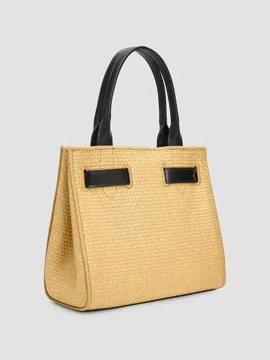 Tom Ford Women's Audrey Small Raffia Tote Bag | Thumbnail 3 Tom Ford Women's Audrey Small Raffia Tote Bag | Thumbnail 3