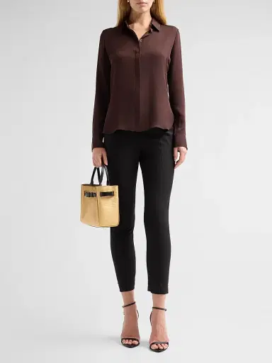 Tom Ford Women's Audrey Small Raffia Tote Bag | Thumbnail 5 Tom Ford Women's Audrey Small Raffia Tote Bag | Thumbnail 5