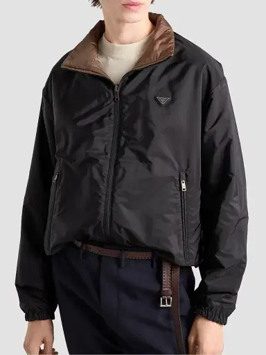 Prada Men's Re-Nylon Jacket | Thumbnail 6 Prada Men's Re-Nylon Jacket | Thumbnail 6