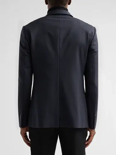 Dolce & Gabbana Men's Stretch-Virgin Wool Double-Breasted Jacket | Thumbnail 3 Dolce & Gabbana Men's Stretch-Virgin Wool Double-Breasted Jacket | Thumbnail 3