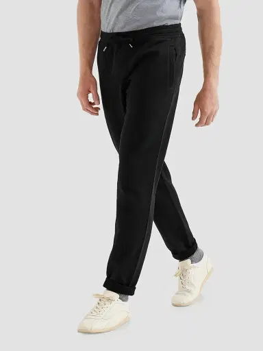 Brunello Cucinelli Men's Techno Cotton French Terry Trousers | Thumbnail 4 Brunello Cucinelli Men's Techno Cotton French Terry Trousers | Thumbnail 4