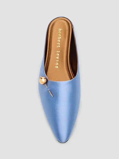Herbert Levine Women's Sleep On It 25MM Satin Mules | Thumbnail 6 Herbert Levine Women's Sleep On It 25MM Satin Mules | Thumbnail 6