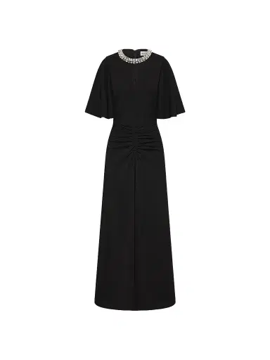 Rebecca Vallance Women's Noemie Crystal-Embellished Midi-Dress | Thumbnail 1 Rebecca Vallance Women's Noemie Crystal-Embellished Midi-Dress | Thumbnail 1