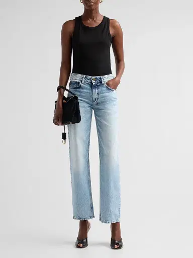 Ksubi Women's Pinup Denim Mid-Rise Straight-Leg Jeans | Thumbnail 2 Ksubi Women's Pinup Denim Mid-Rise Straight-Leg Jeans | Thumbnail 2