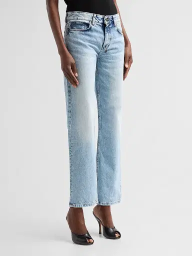 Ksubi Women's Pinup Denim Mid-Rise Straight-Leg Jeans | Thumbnail 4 Ksubi Women's Pinup Denim Mid-Rise Straight-Leg Jeans | Thumbnail 4