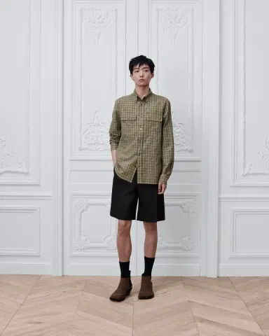 Dior Shirt with Buttoned Collar | Thumbnail 3 Dior Shirt with Buttoned Collar | Thumbnail 3