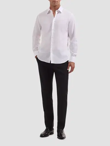 Bugatchi Men's Julian Woven Shaped-Fit Sport Shirt | Thumbnail 2 Bugatchi Men's Julian Woven Shaped-Fit Sport Shirt | Thumbnail 2
