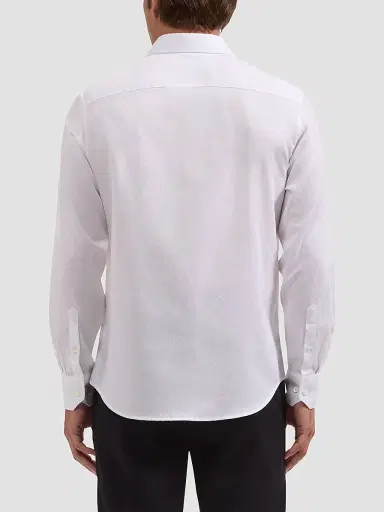 Bugatchi Men's Julian Woven Shaped-Fit Sport Shirt | Thumbnail 3 Bugatchi Men's Julian Woven Shaped-Fit Sport Shirt | Thumbnail 3